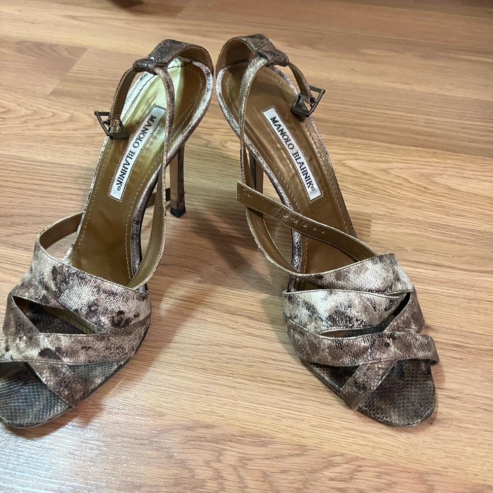 Manolo Blahnik sandal heels